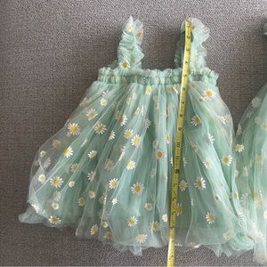 Daisy tulle dress for toddlers